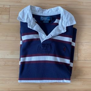 Ralph Lauren Striped Rugby Polo Shirt